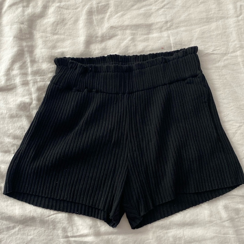 Black shorts